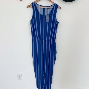 NWT Tommy Hilfiger Sleeveless Striped Jumpsuit